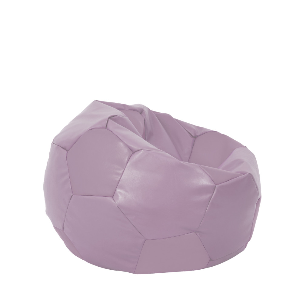 Fotoliu puf Mondo Ball - imitatie piele - mov Fotoliu puf Mondo Ball - imitatie piele - mov