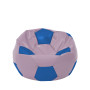 Fotoliu puf Mondo Ball - imitatie piele - mov/albastru Fotoliu puf Mondo Ball - imitatie piele - mov/albastru