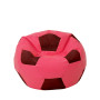 Fotoliu puf Mondo Ball - imitatie piele - roz/bordo Fotoliu puf Mondo Ball - imitatie piele - roz/bordo