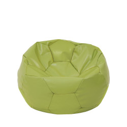 Fotoliu puf Mondo Ball - imitatie piele - verde Fotoliu puf Mondo Ball - imitatie piele - verde