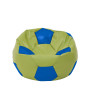 Fotoliu puf Mondo Ball - imitatie piele - verde/albastru Fotoliu puf Mondo Ball - imitatie piele - verde/albastru