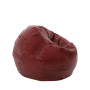 Fotoliu puf Mondo Ball - imitatie piele - bordo Fotoliu puf Mondo Ball - imitatie piele - bordo