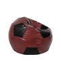 Fotoliu puf Mondo Ball - imitatie piele - bordo/negru Fotoliu puf Mondo Ball - imitatie piele - bordo/negru