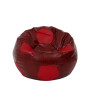 Fotoliu puf Mondo Ball - imitatie piele - bordo/rosu Fotoliu puf Mondo Ball - imitatie piele - bordo/rosu
