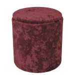 Taburet Nadia - stofa E42 - bordo