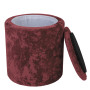Taburet Nadia - stofa E42 - bordo Taburet Nadia - stofa E42 - bordo