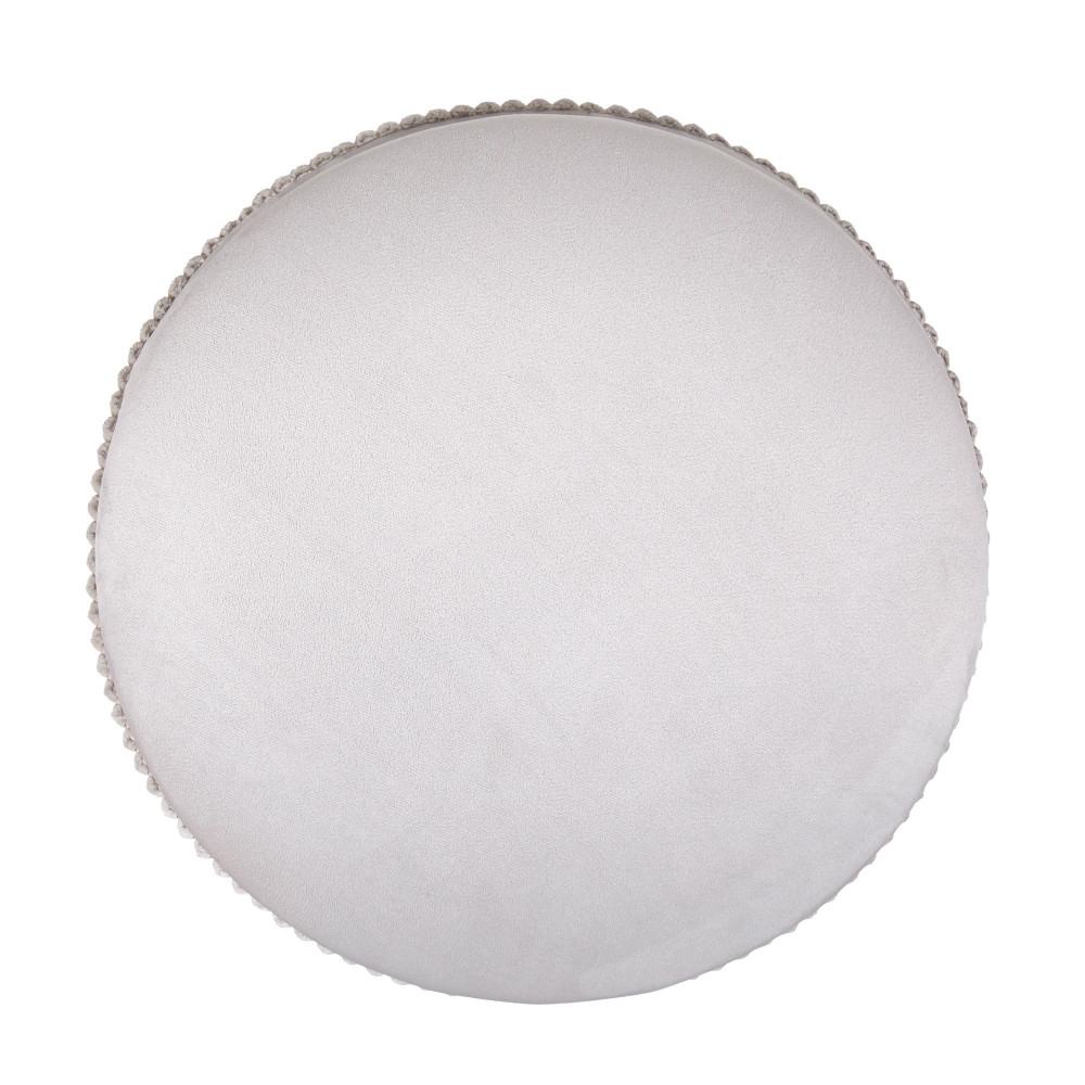 Taburet Nadia - stofa L06 - crem Taburet Nadia - stofa L06 - crem