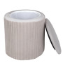 Taburet Nadia - stofa L06 - crem Taburet Nadia - stofa L06 - crem