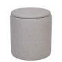 Taburet Nadia - stofa M601 - crem Taburet Nadia - stofa M601 - crem