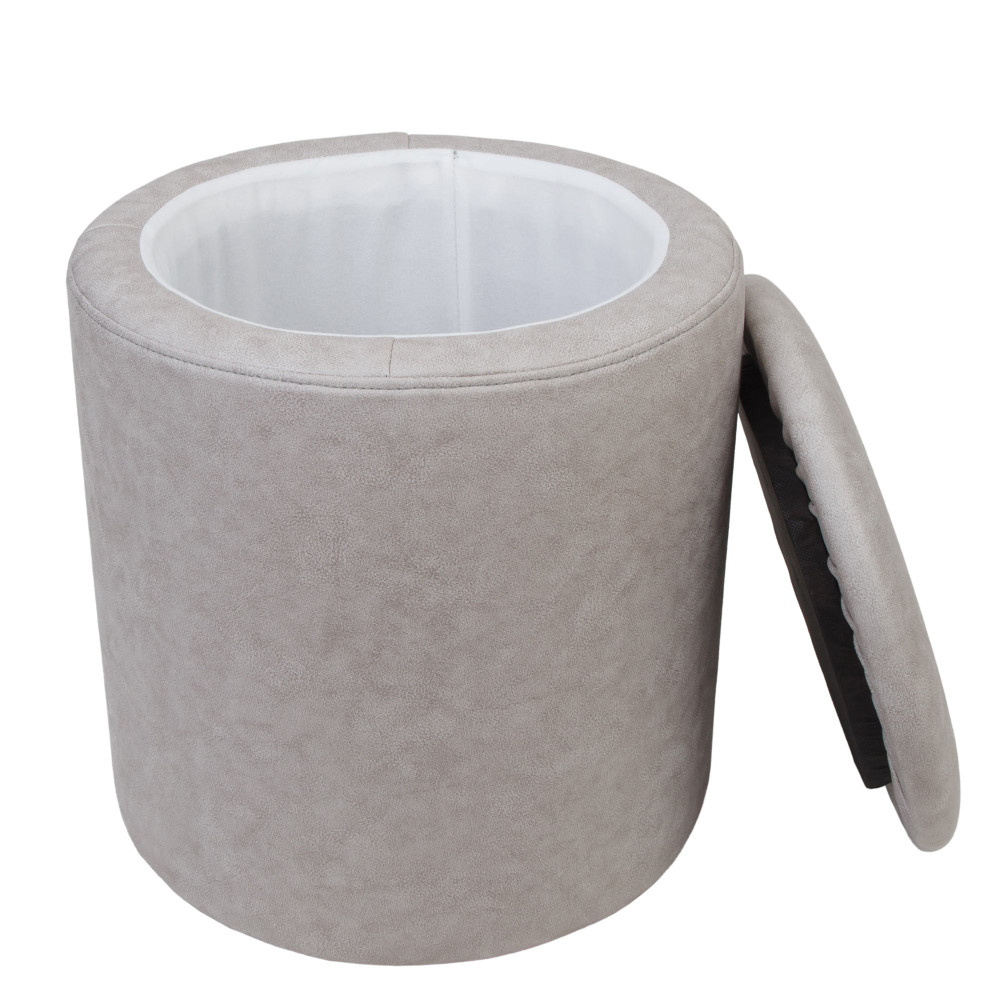 Taburet Nadia - stofa M601 - crem Taburet Nadia - stofa M601 - crem