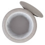 Taburet Nadia - stofa M601 - crem Taburet Nadia - stofa M601 - crem