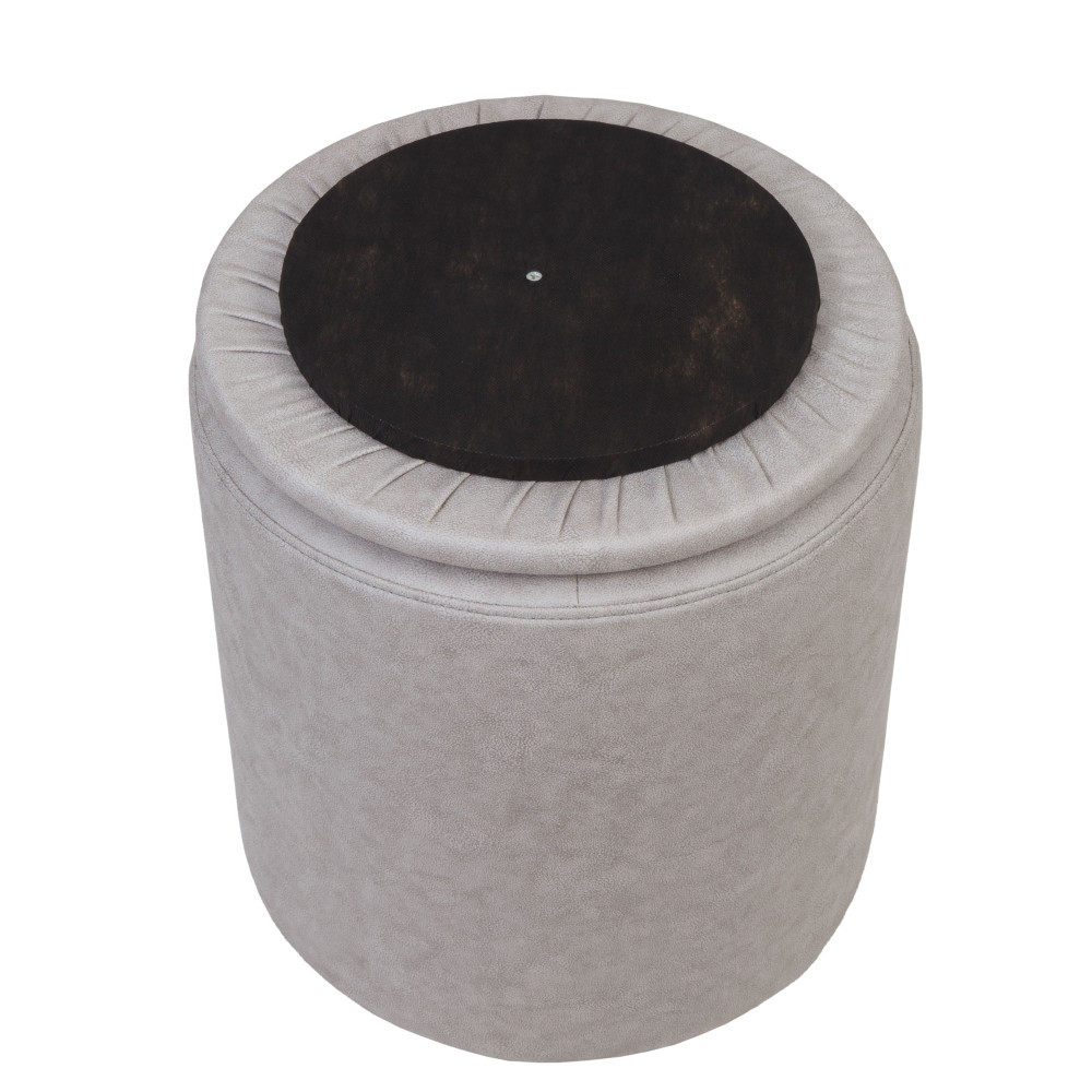 Taburet Nadia - stofa M601 - crem Taburet Nadia - stofa M601 - crem