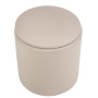 Taburet Nadia - imitatie piele POLY - crem Taburet Nadia - imitatie piele POLY - crem