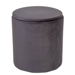 Taburet Nadia - stofa H30 - gri Taburet Nadia - stofa H30 - gri