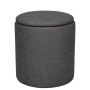 Taburet Nadia - stofa M611 - gri Taburet Nadia - stofa M611 - gri