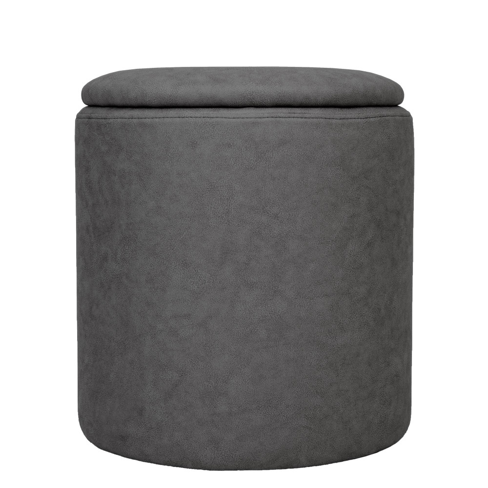 Taburet Nadia - stofa M611 - gri Taburet Nadia - stofa M611 - gri