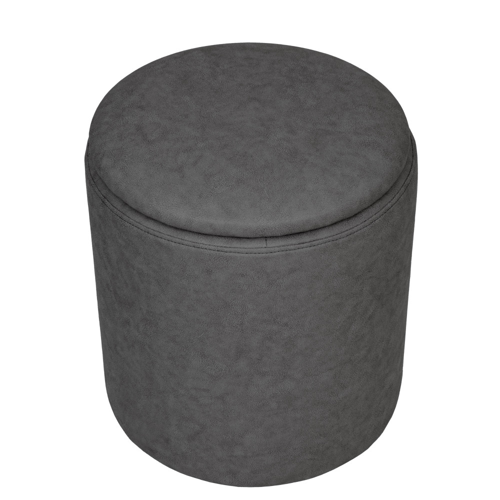 Taburet Nadia - stofa M611 - gri Taburet Nadia - stofa M611 - gri