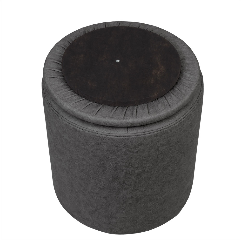 Taburet Nadia - stofa M611 - gri Taburet Nadia - stofa M611 - gri