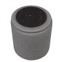 Taburet Nadia - stofa M609 - gri deschis Taburet Nadia - stofa M609 - gri deschis