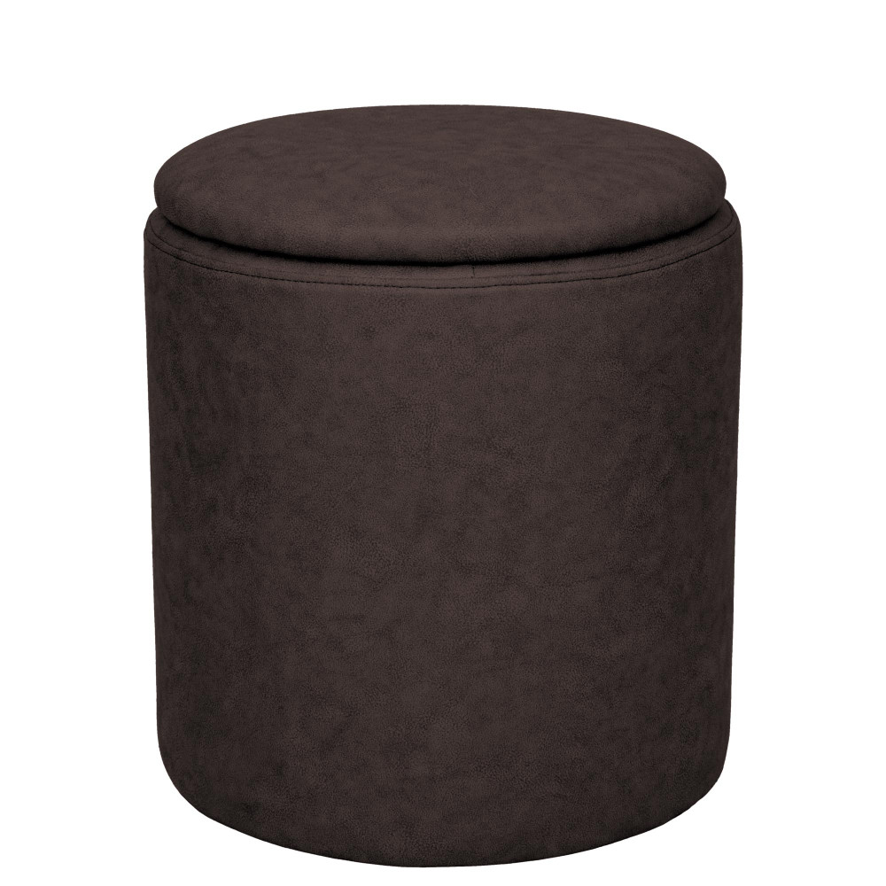 Taburet Nadia - stofa M612 - maro Taburet Nadia - stofa M612 - maro