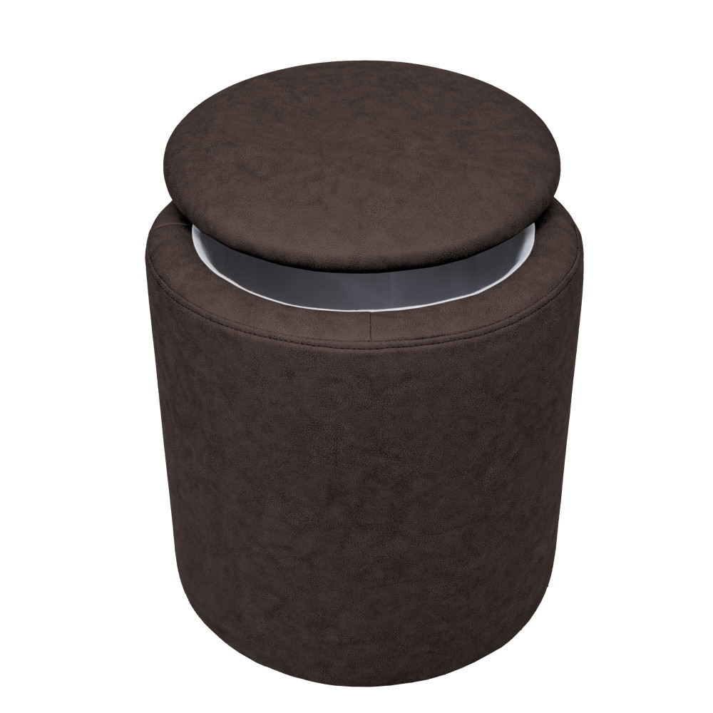 Taburet Nadia - stofa M612 - maro Taburet Nadia - stofa M612 - maro