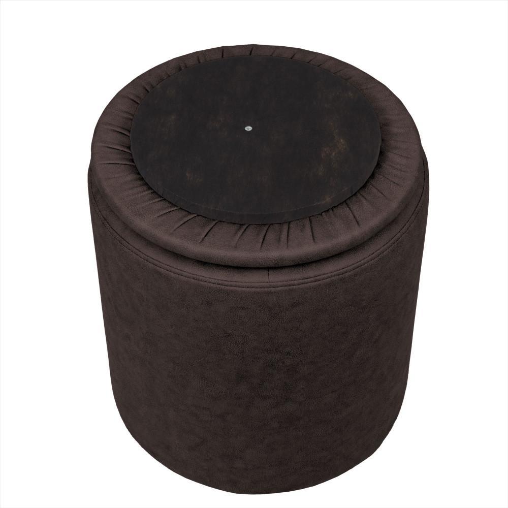 Taburet Nadia - stofa M612 - maro Taburet Nadia - stofa M612 - maro