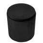Taburet Nadia - stofa H01 - negru Taburet Nadia - stofa H01 - negru