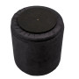 Taburet Nadia - stofa K06 - negru Taburet Nadia - stofa K06 - negru
