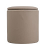 Taburet Nadia - imitatie piele POLY - taupe Taburet Nadia - imitatie piele POLY - taupe