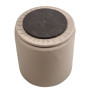 Taburet Nadia - imitatie piele POLY - taupe Taburet Nadia - imitatie piele POLY - taupe