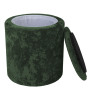 Taburet Nadia - stofa E57 - verde Taburet Nadia - stofa E57 - verde