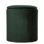 Taburet Nadia - stofa H56 - verde Taburet Nadia - stofa H56 - verde