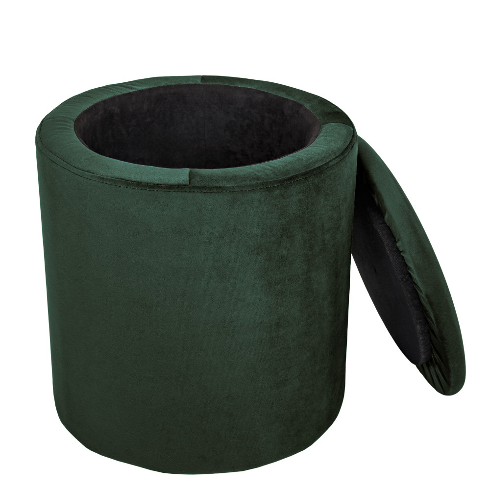 Taburet Nadia - stofa H56 - verde Taburet Nadia - stofa H56 - verde