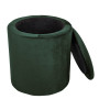 Taburet Nadia - stofa H56 - verde Taburet Nadia - stofa H56 - verde