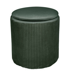 Taburet Nadia - stofa L56 - verde Taburet Nadia - stofa L56 - verde