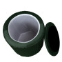 Taburet Nadia - stofa L56 - verde Taburet Nadia - stofa L56 - verde