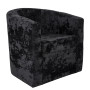 Fotoliu Olga - stofa E01 - negru Fotoliu Olga - stofa E01 - negru