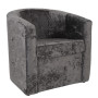 Fotoliu Olga - stofa E30 - gri