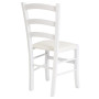 Scaun Paesana - cadru alb - imitatie piele alb - 21894 Scaun Paesana - cadru alb - imitatie piele alb - 21894