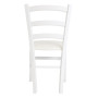 Scaun Paesana - cadru alb - imitatie piele alb - 21894 Scaun Paesana - cadru alb - imitatie piele alb - 21894