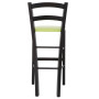 Scaun Paesana bar - cadru wenge - imitatie piele verde - 21899 Scaun Paesana bar - cadru wenge - imitatie piele verde - 21899