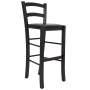 Scaun Paesana bar - cadru wenge - imitatie piele wenge - 21835 Scaun Paesana bar - cadru wenge - imitatie piele wenge - 21835