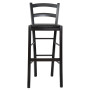 Scaun Paesana bar - cadru wenge - imitatie piele wenge - 21835 Scaun Paesana bar - cadru wenge - imitatie piele wenge - 21835