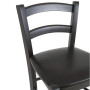Scaun Paesana bar - cadru wenge - imitatie piele wenge - 21835 Scaun Paesana bar - cadru wenge - imitatie piele wenge - 21835