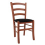Scaun Paesana - cadru cires - stofa S14 - negru Scaun Paesana - cadru cires - stofa S14 - negru