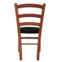 Scaun Paesana - cadru cires - stofa S14 - negru Scaun Paesana - cadru cires - stofa S14 - negru