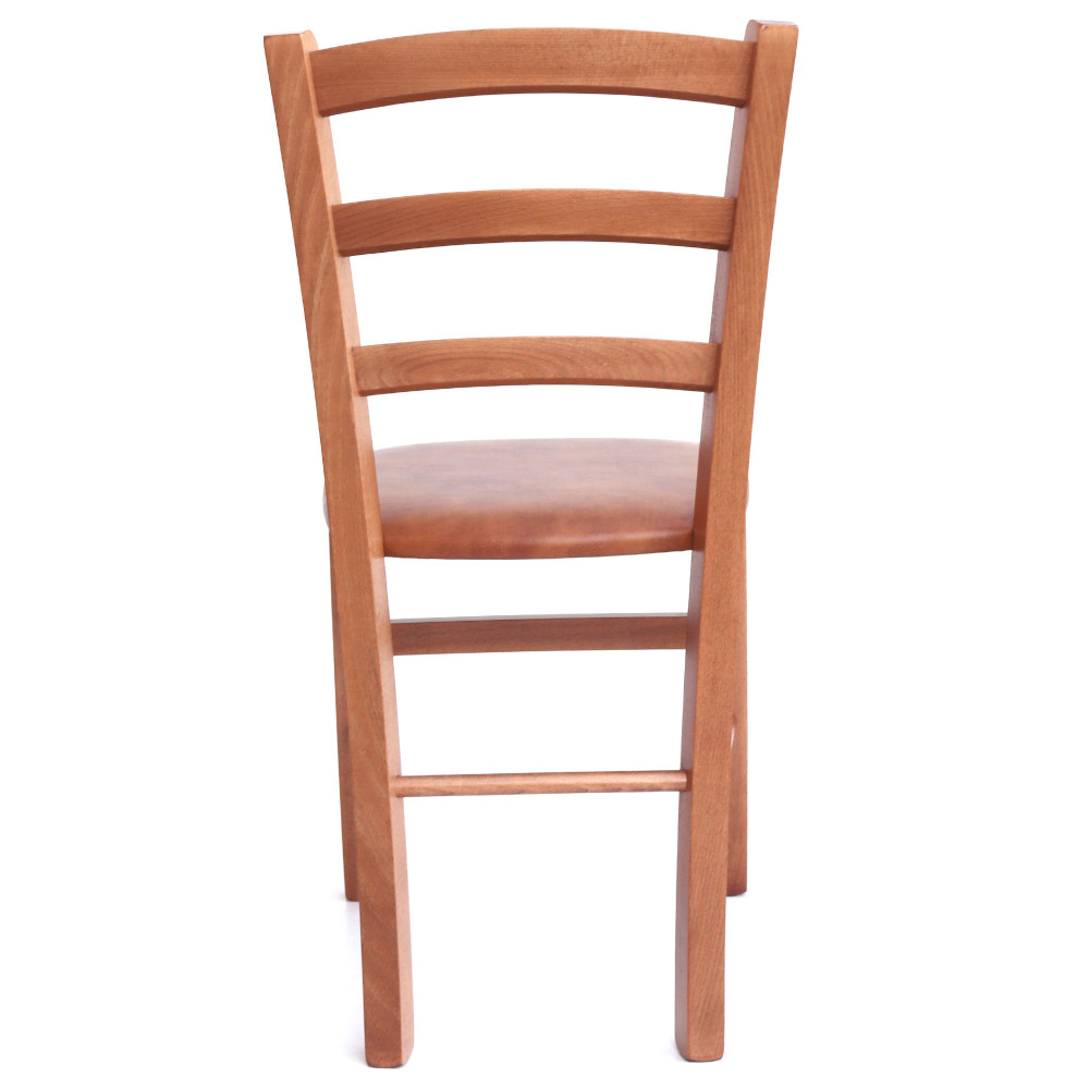 Scaun Paesana - cadru cires - imitatie piele coniac - 8070 Scaun Paesana - cadru cires - imitatie piele coniac - 8070