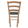 Scaun Paesana - cadru natur - stofa E30 - gri Scaun Paesana - cadru natur - stofa E30 - gri