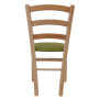 Scaun Paesana - cadru natur - stofa S22 - verde Scaun Paesana - cadru natur - stofa S22 - verde