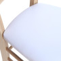 Scaun Paesana - cadru natur - imitatie piele alb - 21894 Scaun Paesana - cadru natur - imitatie piele alb - 21894